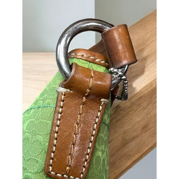 Y2K Coach Mini Signature Small Swing Pack Bag - Picture 9 of 11